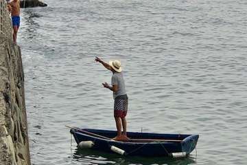 Chinchorro y varada del pescado pasados por agua (Foto TA)
